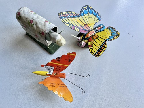 Blechspielzeug schmetterling - blechspielzeug,