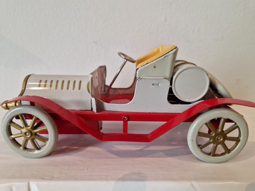 Vintage cabrio blechspielzeug - vintage,