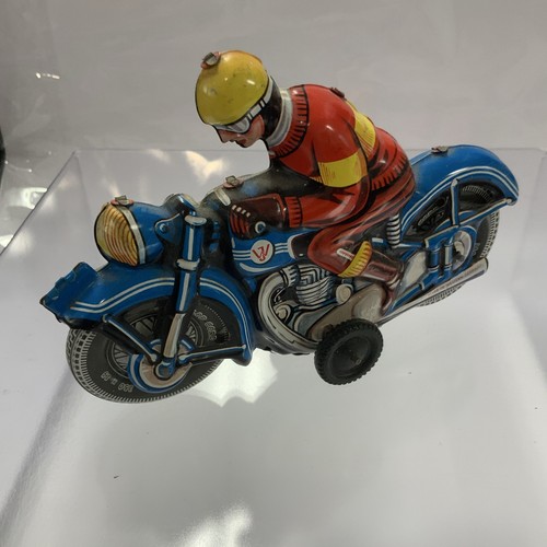 Blechspielzeug motorrad mit - blechspielzeug,
