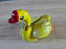 Vintage Blechspielzeug Gans