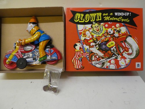 Blechspielzeug clown auf - blechspielzeug,