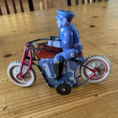 Blechspielzeug motorrad mit - blechspielzeug,