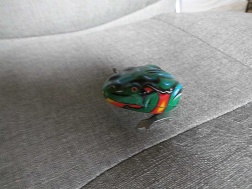 Blechspielzeug frosch zum - frosch,