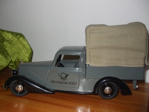 Schuco mercedes planenwagen - schuco,
