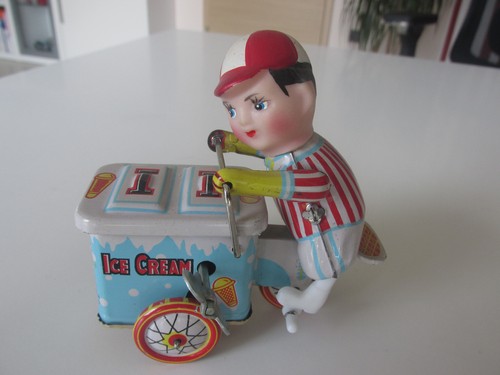 Blechspielzeug eismann - eismann, –