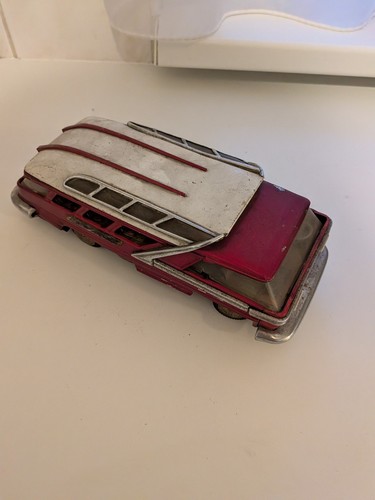 Blechspielzeug rot 70er - blechspielzeug,,