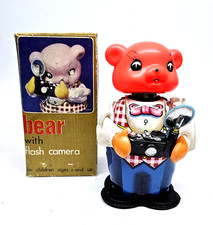 Altes Blechspielzeug 1970 Bär