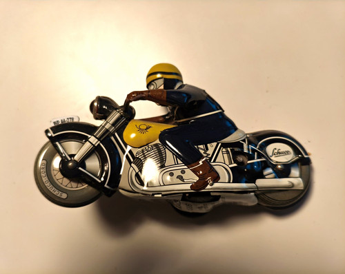 Schuco motorrad blechspielzeug - schuco,